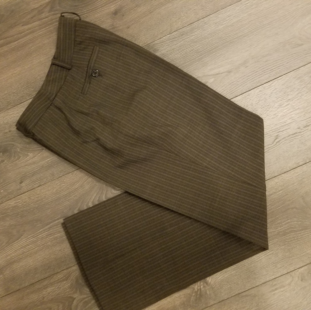 **SOLD**Anne Klein Wool Pinstripes